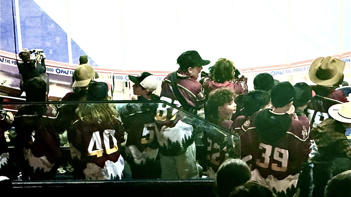 Squad in tunnel