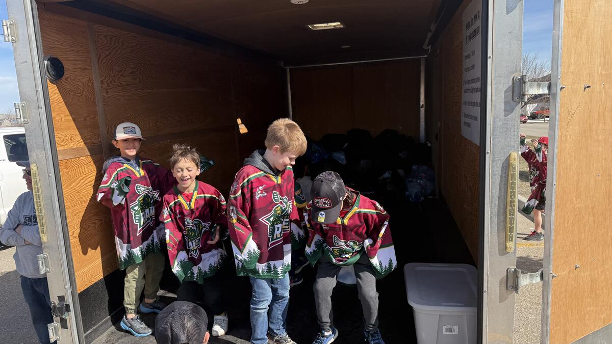 Crew in the trailer